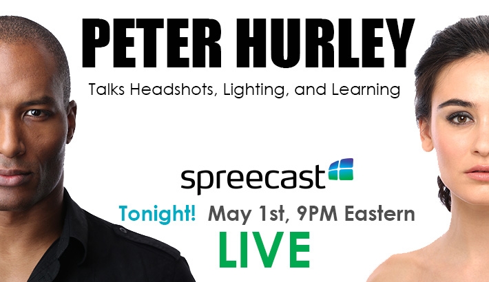 Join the Fstoppers and Peter Hurley Live Tonight at 9PM Eastern