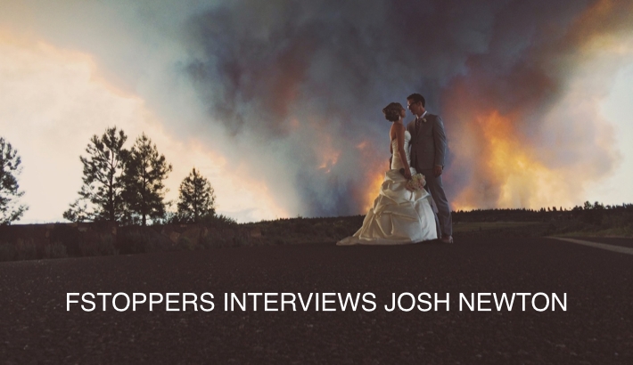 Josh Newton Photographs Wedding During Forest Fire