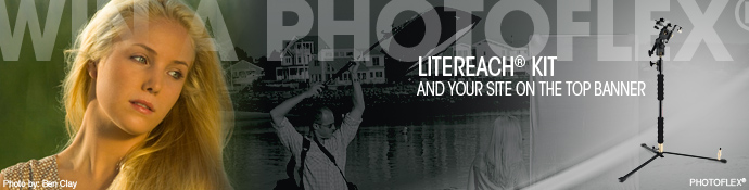 Photoflex Litereach Photoflex, fstoppers, photo contest, behind the scenes, free, camera, gear, lightstand, monopod