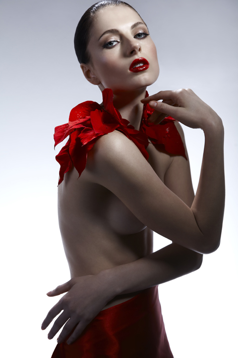 pointsettia fashion shoot 1