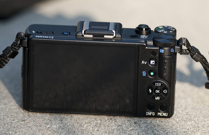 Pentax Q back