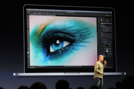 retina macbook pro eye on stage