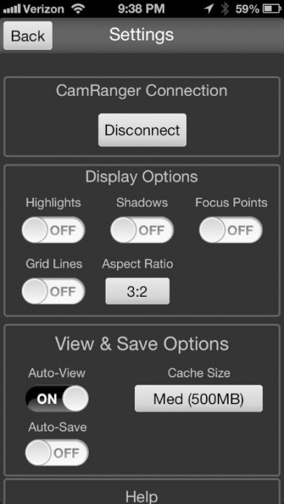 iPhone options