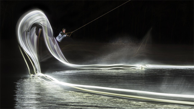 wakeboard light painting led 1