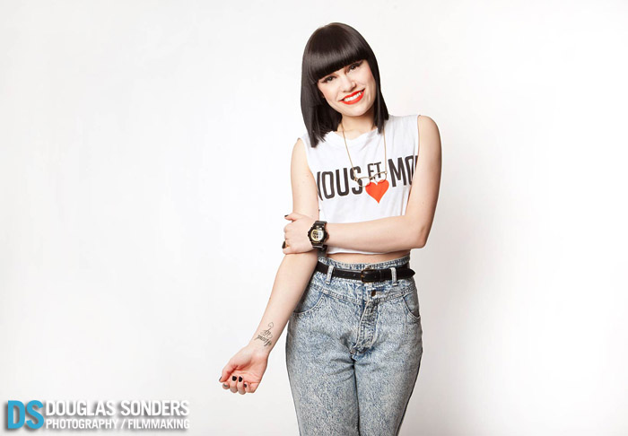Jessie J setup #3. Remember, all 3 setups done in about 10-15 minutes or so total