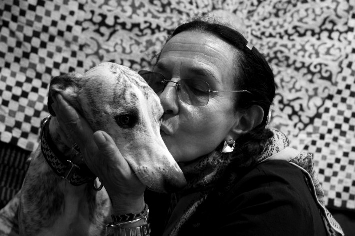 Mary Ellen and Cooper. Copyright Martin Bell