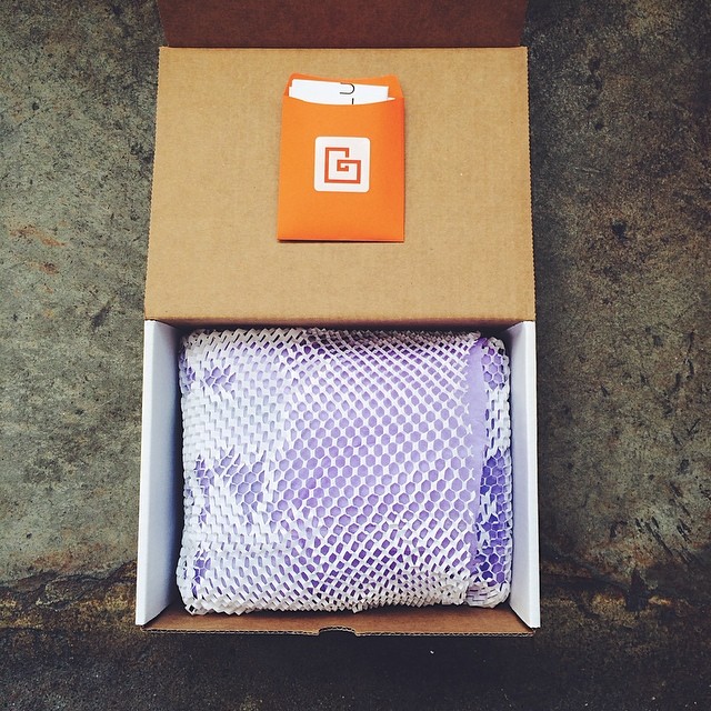 Customers send in pictures they've taken with rented gear as well as photos of gear arriving in Lumoid's contemporary boxes...
